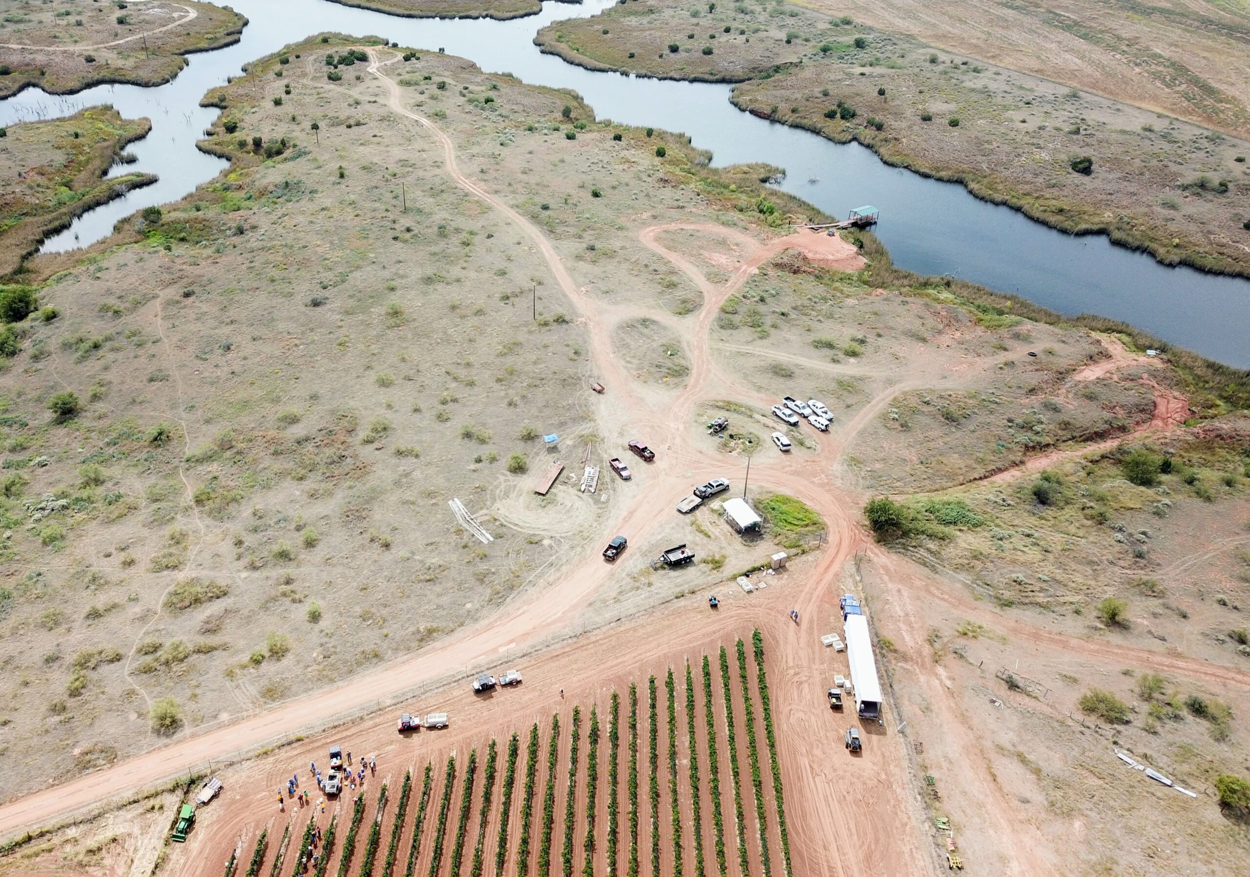 10 – 2023 Harvest Hosts – Drone at Vineyard 9-16-2017