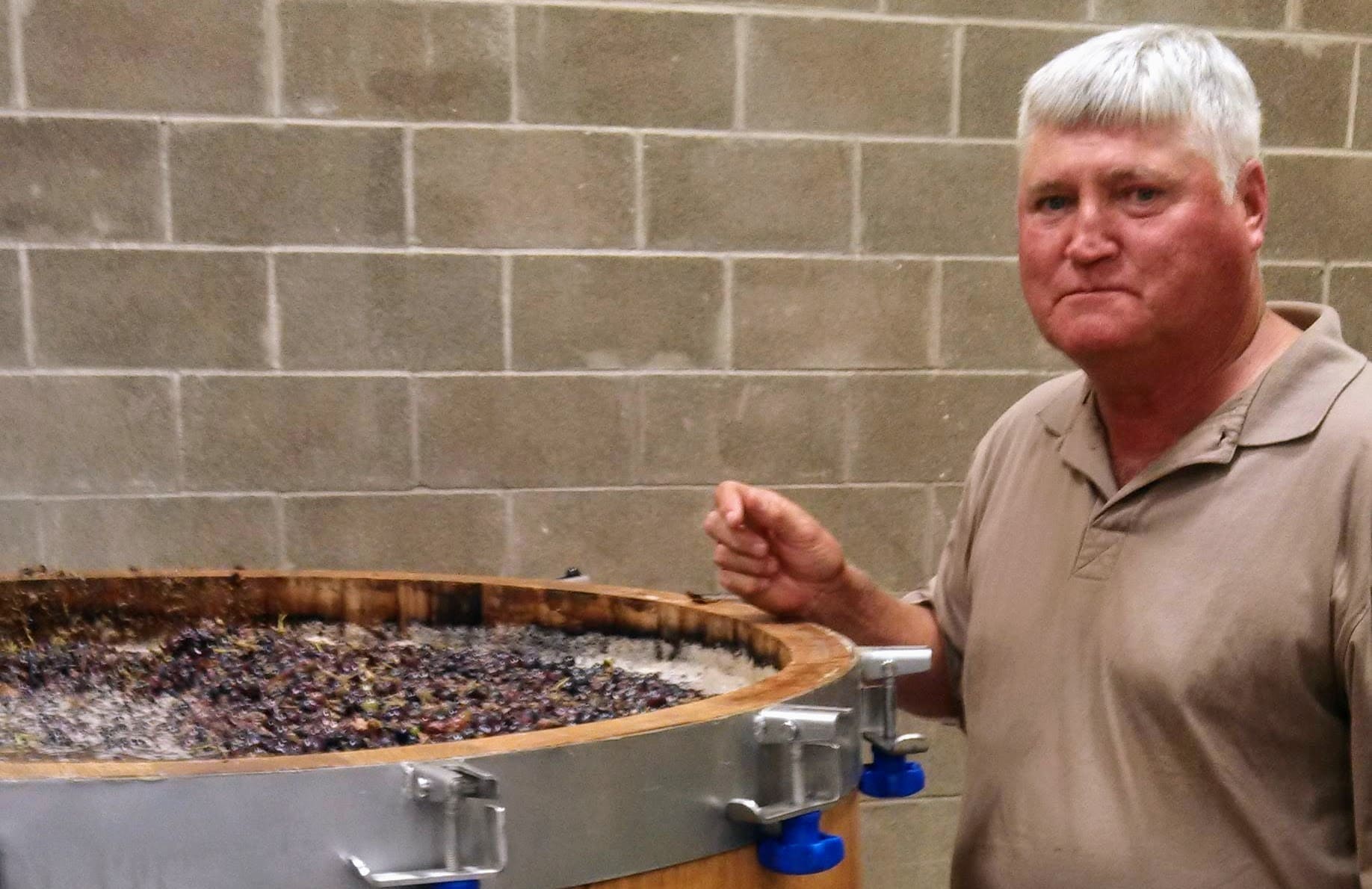 4 – 2013 – Dale Chewing the Skins of his 2013 Harvest at Himly